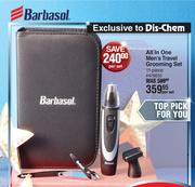 Barbasol All In One Men's Travel Grooming Set 11 Piece-Per Set