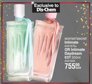Women's Secret Intimate Or Intimate Daydream EDT-200ml Each