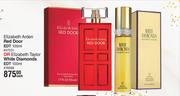 Elizabeth Arden Red Door EDT-100ml Or Elizabeth Taylor White Diamonds EDT-100ml Each