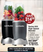 Nutribullet Series 600 High Speed Blender-Each 