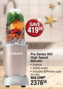 Nutribullet Pro Series 900 High Speed Blender 411985