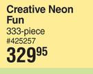 Lego Classic Creative Neon Fun (333 Piece) 425257