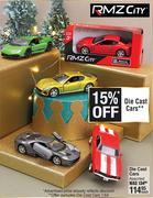 RMZCity Die Cast Cars Assorted-Each
