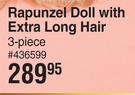 Steffi Rapunzel Doll With Extra Long Hair (3 Piece)