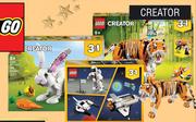 Lego 3 In 1 Majestic Tiger (755 Pieces)