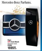 Mercedes Benz Sign Or Club Black Assorted Sizes-Each