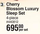 Baylis & Harding Cherry Blossom Luxury Sleep Set 4 Piece-Per Set