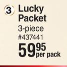 Good Stuff Lucky Packet 3 Piece-Per Pack