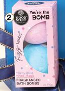 Good Stuff You're The Bomb Fragrance Bath Bombs 2 Piece-Per Set