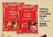 Beacon Toffchoc Original Or Turkish Delight-125g Each