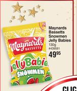 Maynards Bassetts Snowmen Jelly Babies-130g