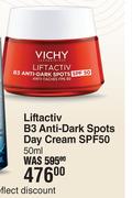 Vichy Liftactiv B3 Anti-Dark Spots Day Cream SPF50-50ml