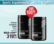 Primal Creatine 5000-400g Each