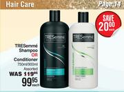 Tresemme Shampoo Or Conditioner Assorted-750ml/900ml Each