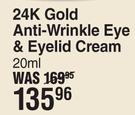 Christian Laurent 24K Gold Anti Wrinkle Eye & Eyelid Cream-20ml