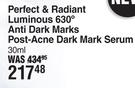 Nivea Perfect & Radiant Luminous 630 Degree Anti Dark Marks Post Acne Dark Mark Serum-30ml