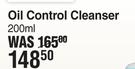 Acne Solutions Dermaceutics Clear Skin Oil Control Cleanser-200ml