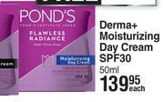 Pond's Flawless Radiance Derma+ Moisturizing Day Cream SPF30-50ml Each