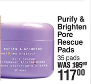 Glow Hub Purify & Brighten Pore Rescue Pads 35 Pads