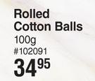 Softi Rolled Cotton Balls-100g