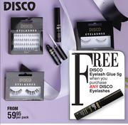 Disco Eyelashes-Per pack