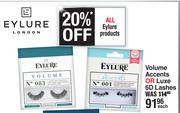 Eylure Volume Accents Or Luxe 6D Lashes-Each