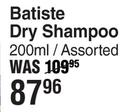 Batisle Dry Shampoo Assorted-200ml