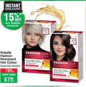 Rubella Fashion Permanent Hair Colour Assorted Shades-Each