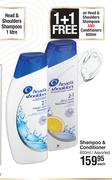 Head & Shoulders Shampoo & Conditioner Assorted-600ml Each