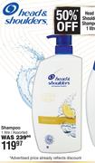 Head & Shoulders Shampoo Assorted-1L