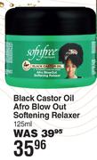 Sofnfree Black Castor Oil Afro Blow Out Softening Relaxer-125ml