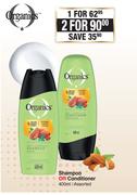Organics Shampoo Or Conditioner Assorted-400ml