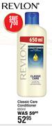 Revlon Classic Care Conditioner-650ml