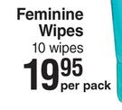 Lil-Lets Feminine Wipes 10 Wipes-Per pack