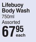 Lifebuoy Body Wash Assorted-750ml Each