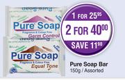 Pure Soap Bar Assorted-150g