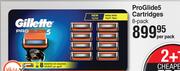 Gillette Pro Glide 5 Cartridges 8 Pack-Per Pack
