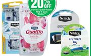 Schick Quattro Hydro 5 Sensitive 4 Pack-Per Pack
