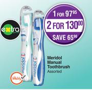 Meridol Manual Toothbrush Assorted-Each