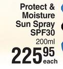 Nivea Sun Protect & Moisture Sun Spray SPF30-200ml Each