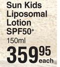 Cetaphil Sun Kids Liposomal Lotion SPF50+-150ml Each