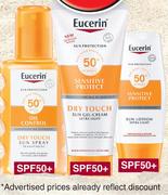 Eucerin Sensitive Protect Dry Touch Ultra Light Sun Gel Cream SPF50+-200ml