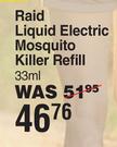 Raid Liquid Electric Mosquito Killer Refill-33ml