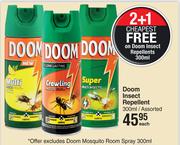 Doom Insect Repellent Assorted-300ml Each