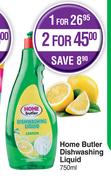 Home Butler Dishwashing Liquid-750ml