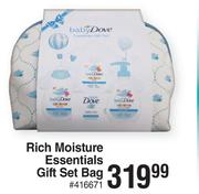 Baby Dove Rich Moisture Essentials Gift Set Bag