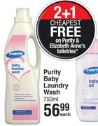 Purity & Elizabeth Anne's Baby Laundry Wash-750ml Each