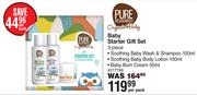 Pure Beginnings Baby Starter Gift Set 3 Piece-Per Pack