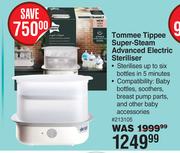 Tommee Tippee Super Steam Advanced Electric Steriliser