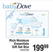 Baby Dove Rich Moisture Essentials Gift Set Box